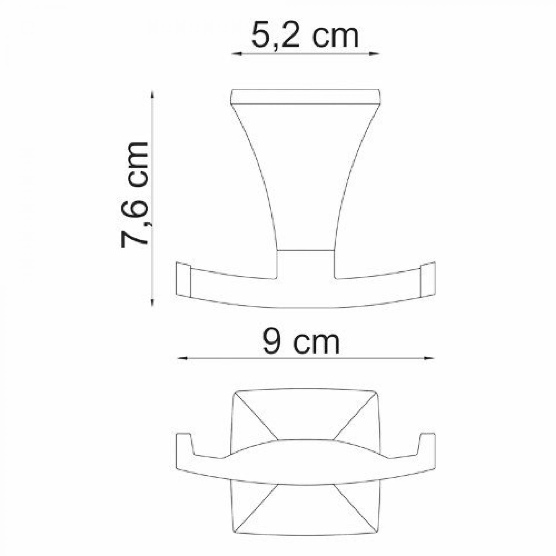 Крючок двойной Wasserkraft Wern 2523D