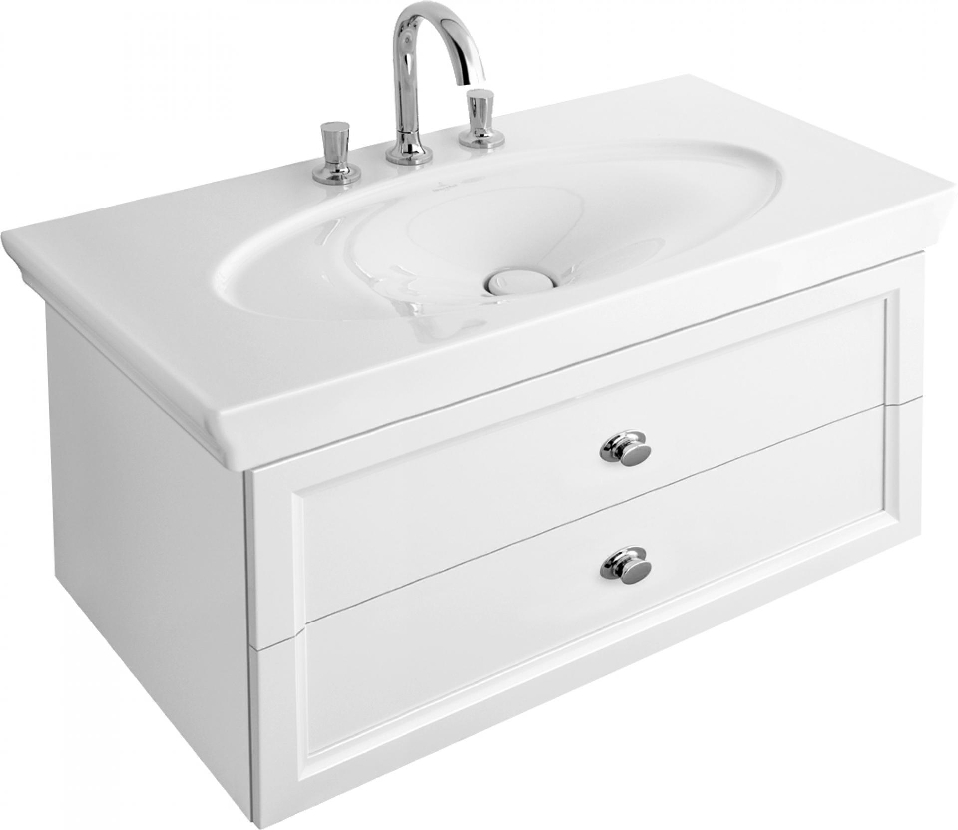 Тумба для комплекта Villeroy & Boch La belle 100 white brilliant