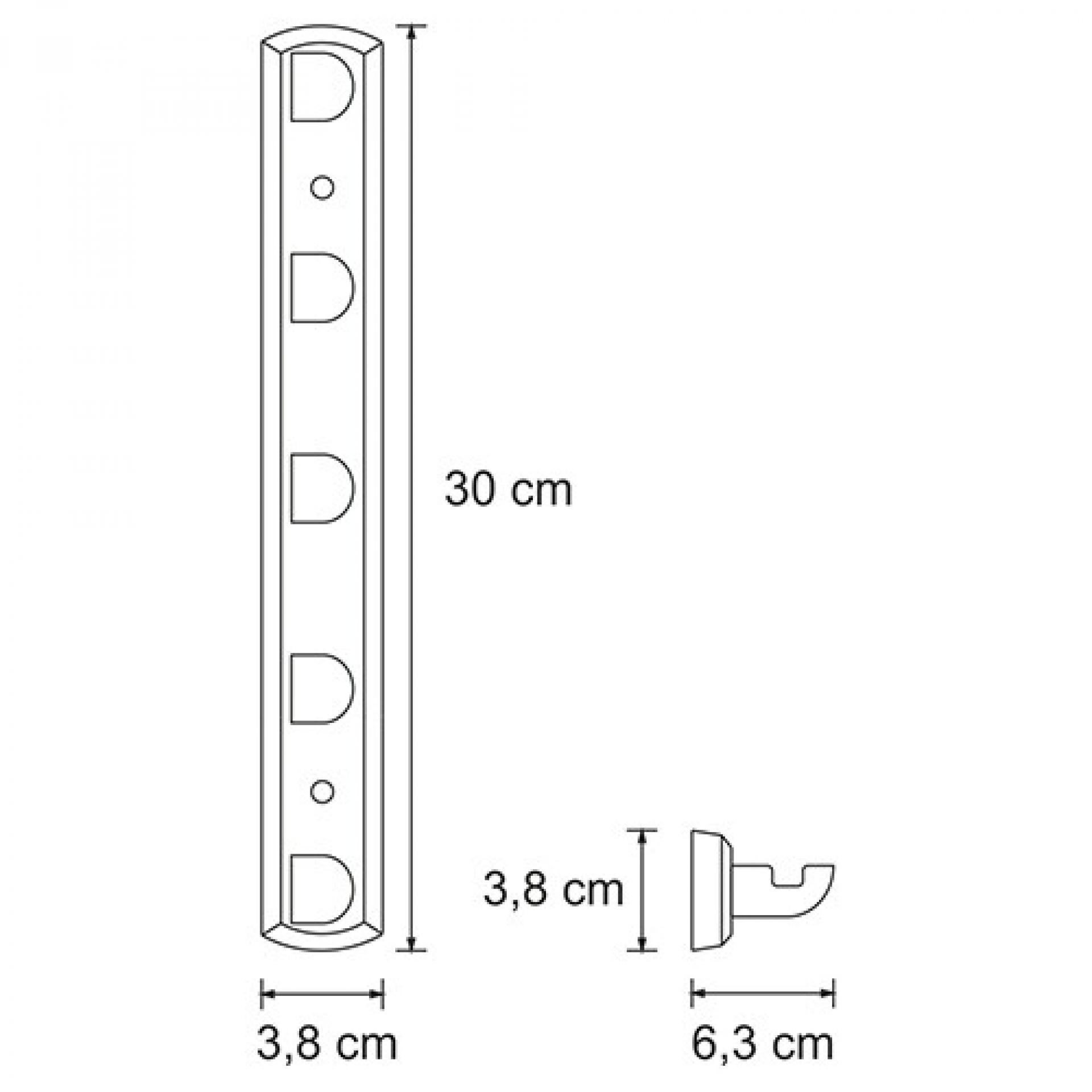 Крючок WasserKRAFT Kammel K-8375, хром