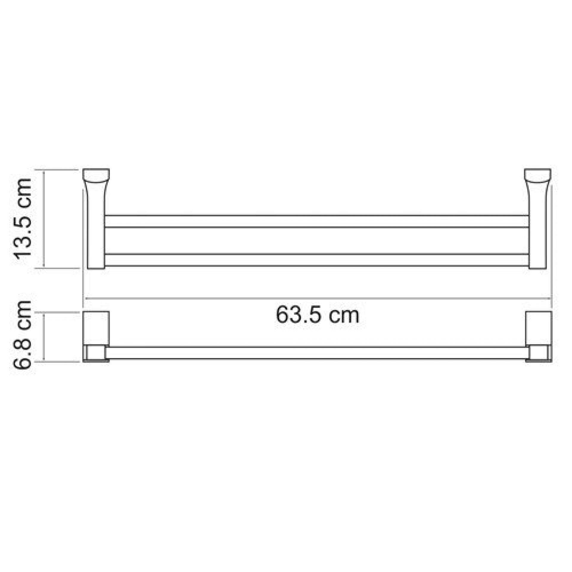 Держатель полотенец Wasserkraft Leine 5040