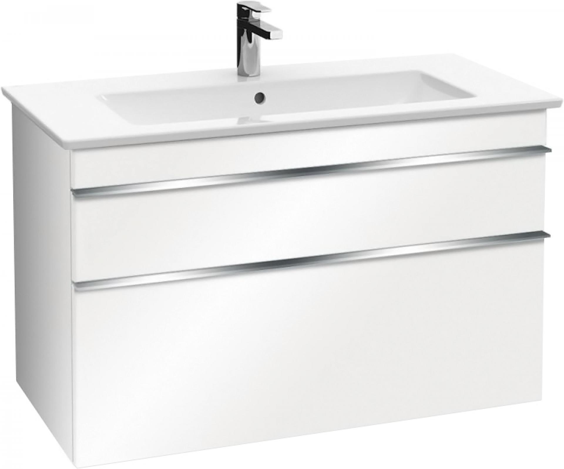 Тумба для комплекта Villeroy & Boch Venticello 100 A92601 glossy white