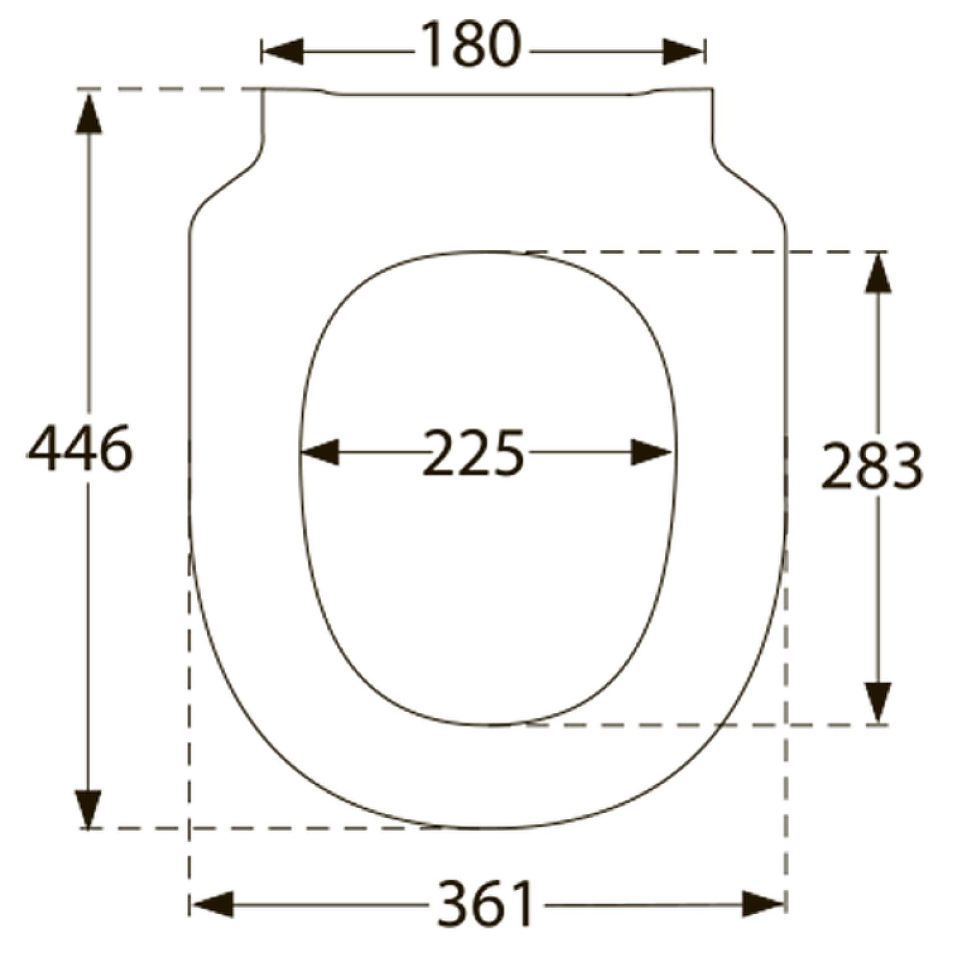 Сиденье для унитаза Villeroy&Boch Subway 3.0 8M42S101, микролифт, альпийский белый