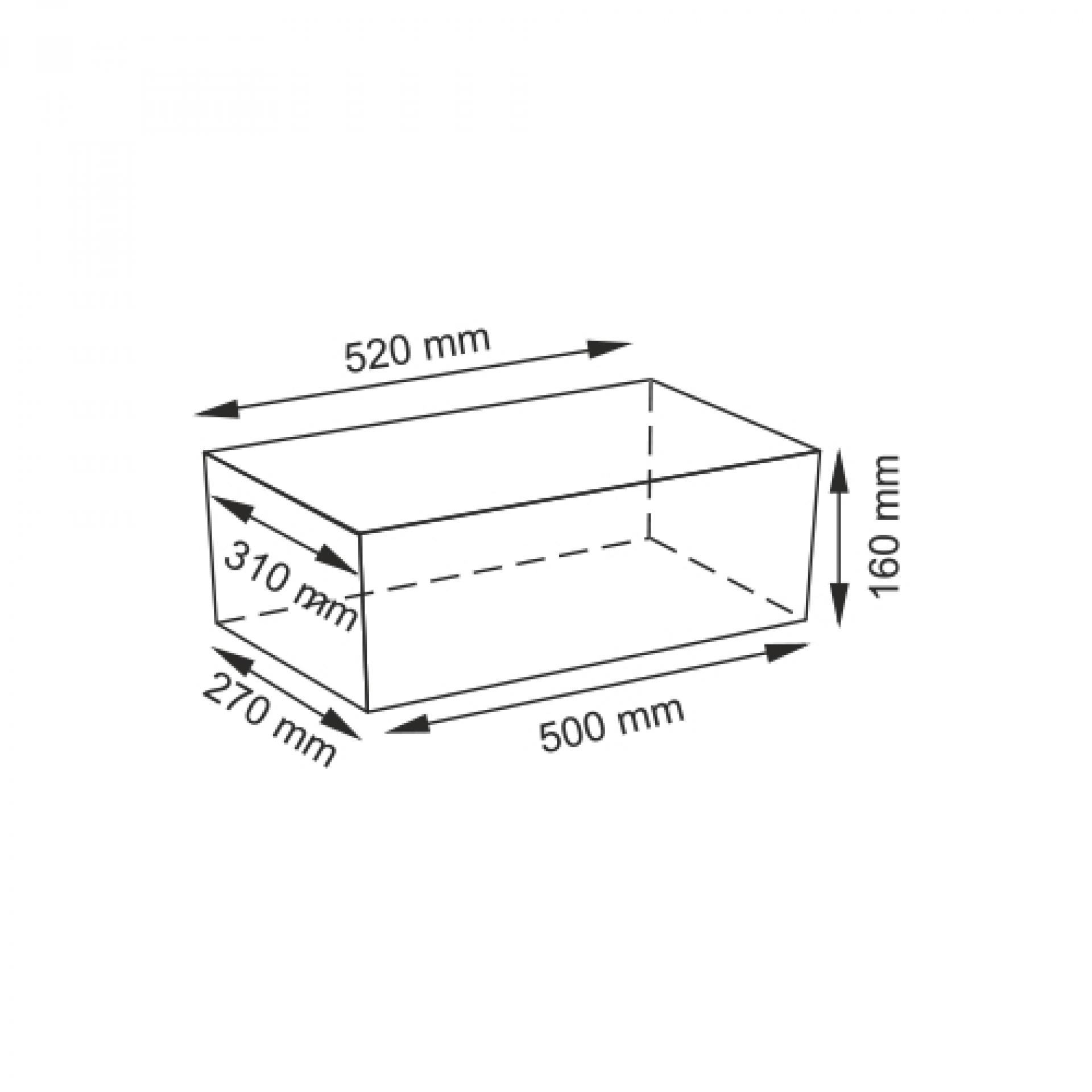 Корзина Wasserkraft Exter WB-160-L