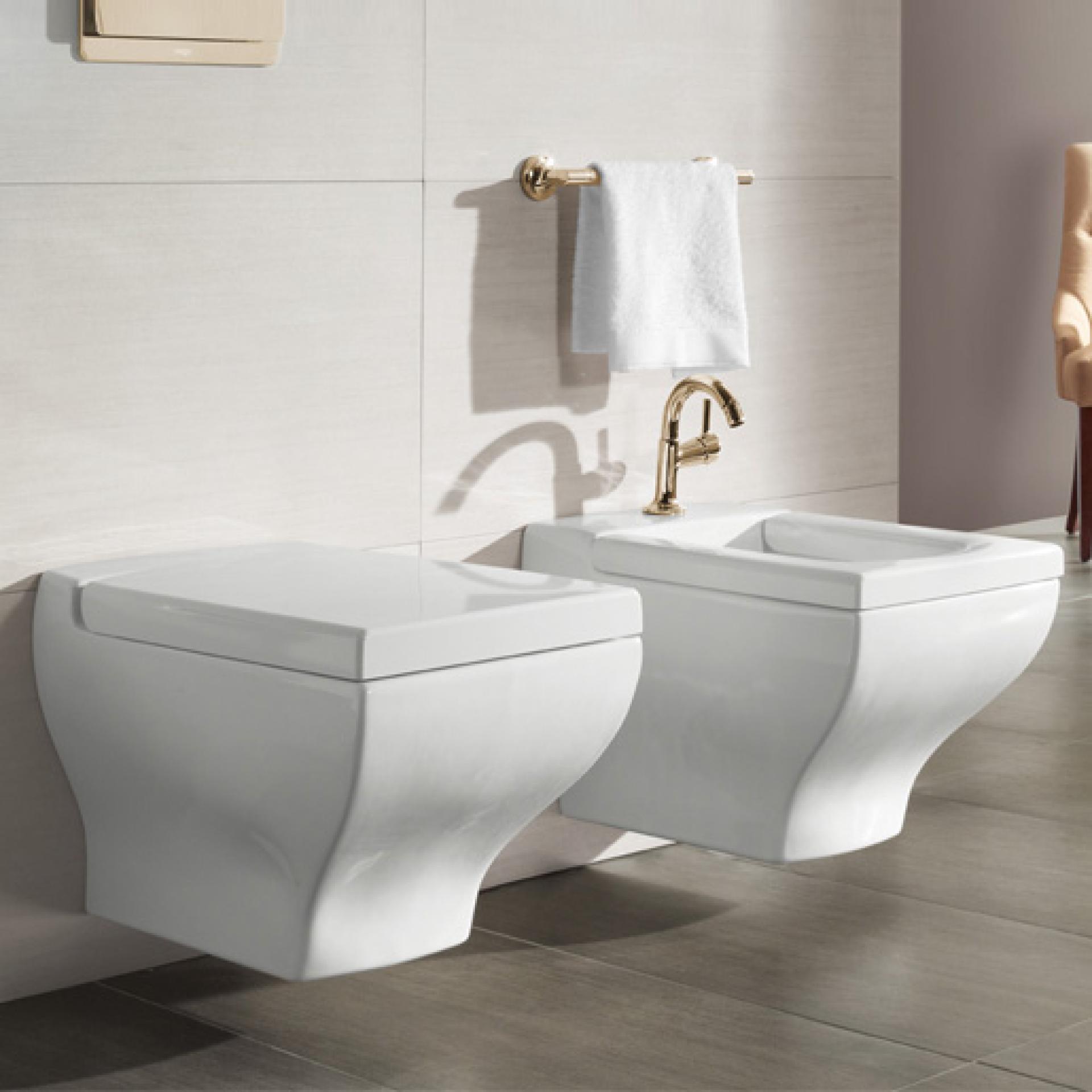 Биде подвесное Villeroy & Boch La Belle 5427 00R2 star white