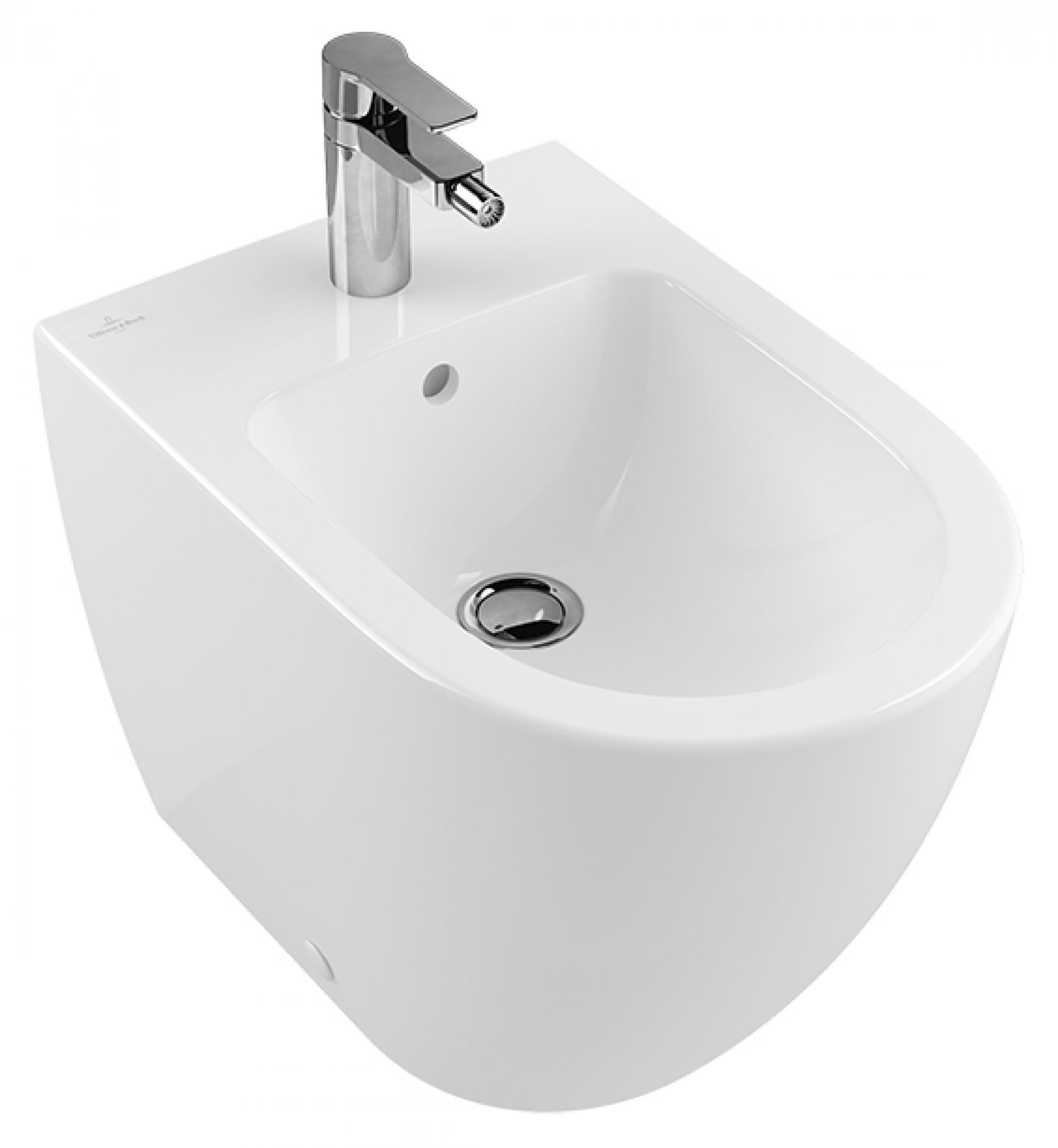 Биде напольное Villeroy & Boch Subway 2.0 5401 00 01 alpin