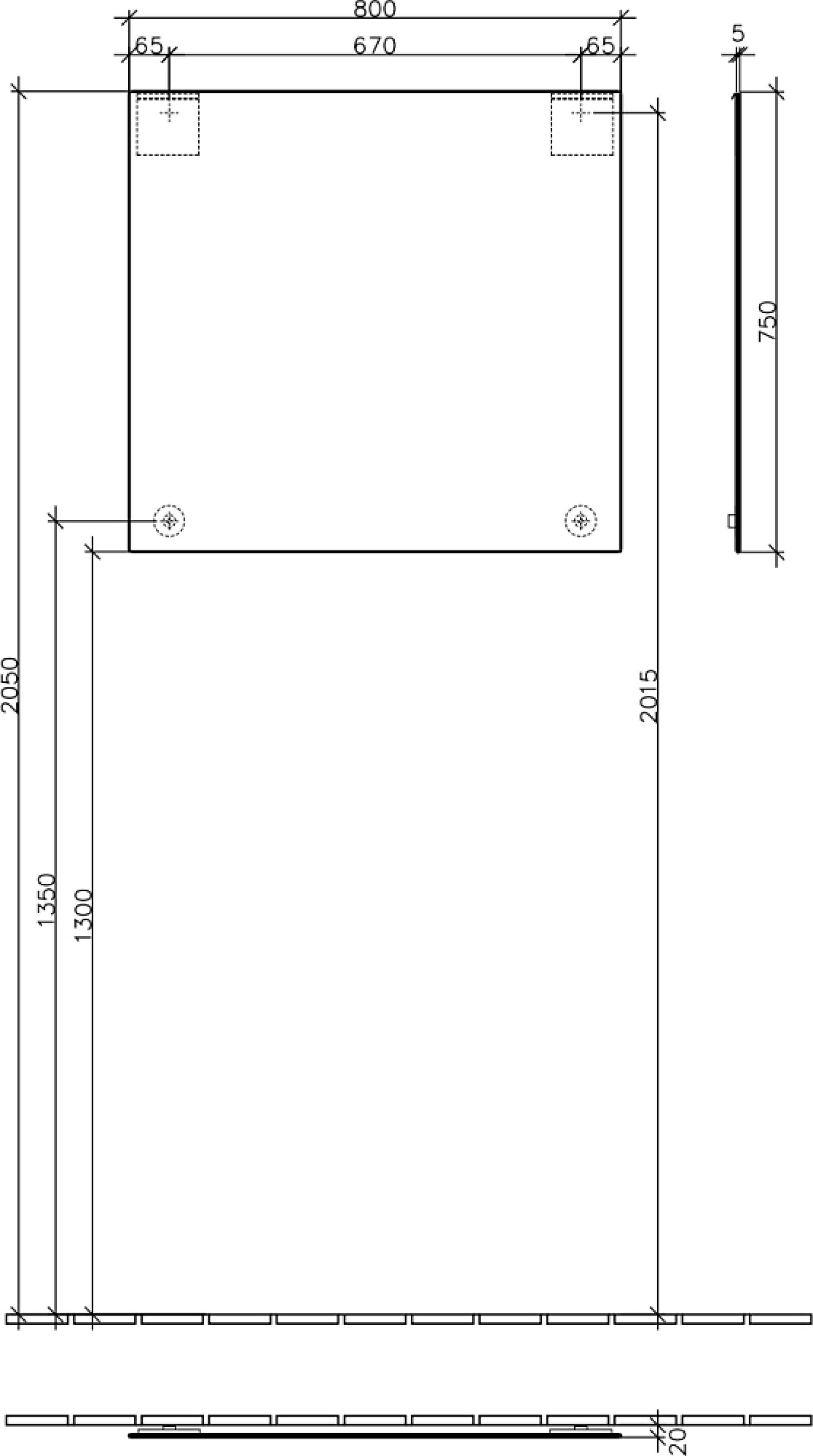 Мебель для ванной Villeroy & Boch Subway 2.0 80 eiche graphit