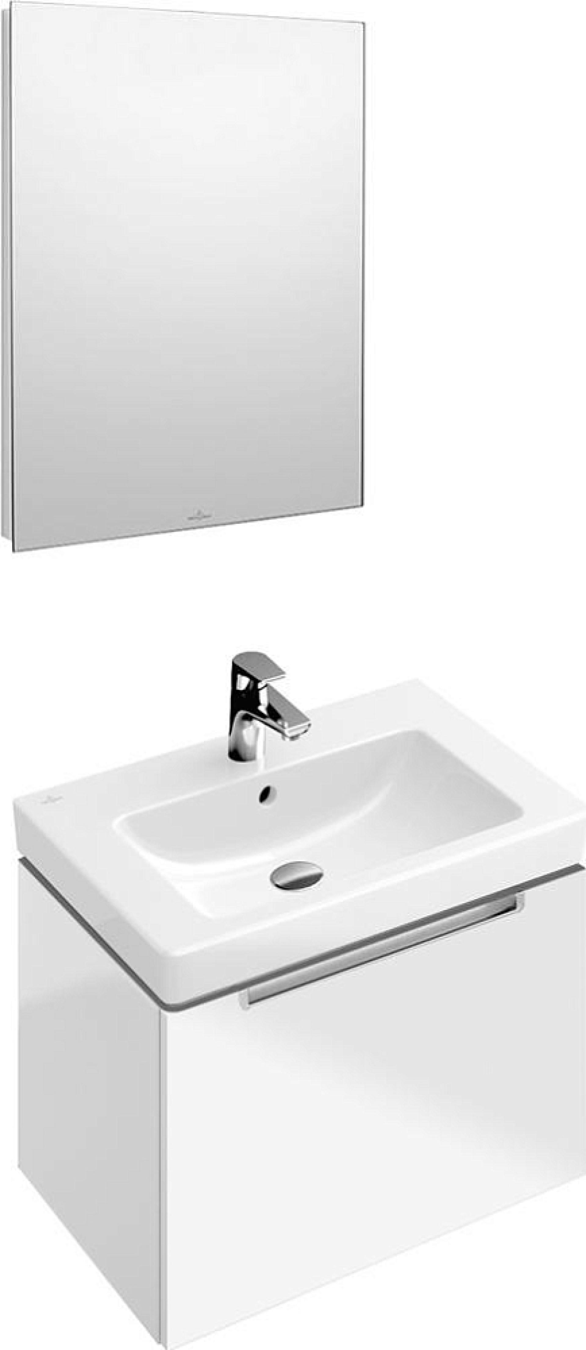 Тумба для комплекта Villeroy & Boch Subway 2.0 65 glossy white