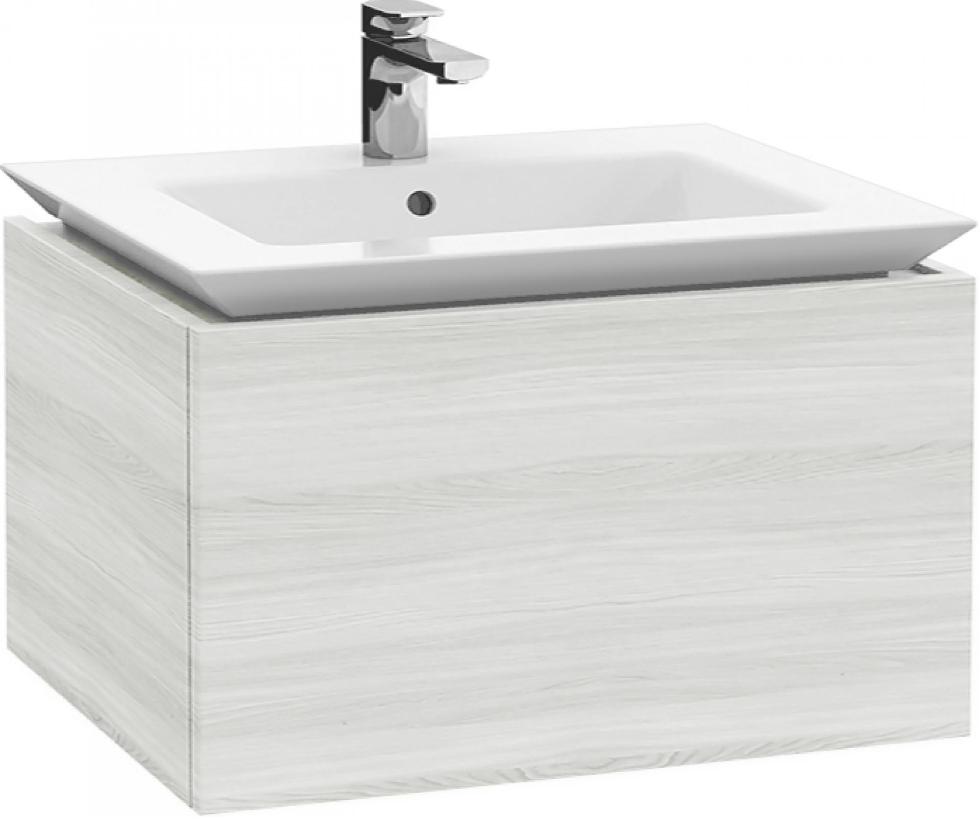 Тумба для комплекта Villeroy & Boch Legato 80 white wood