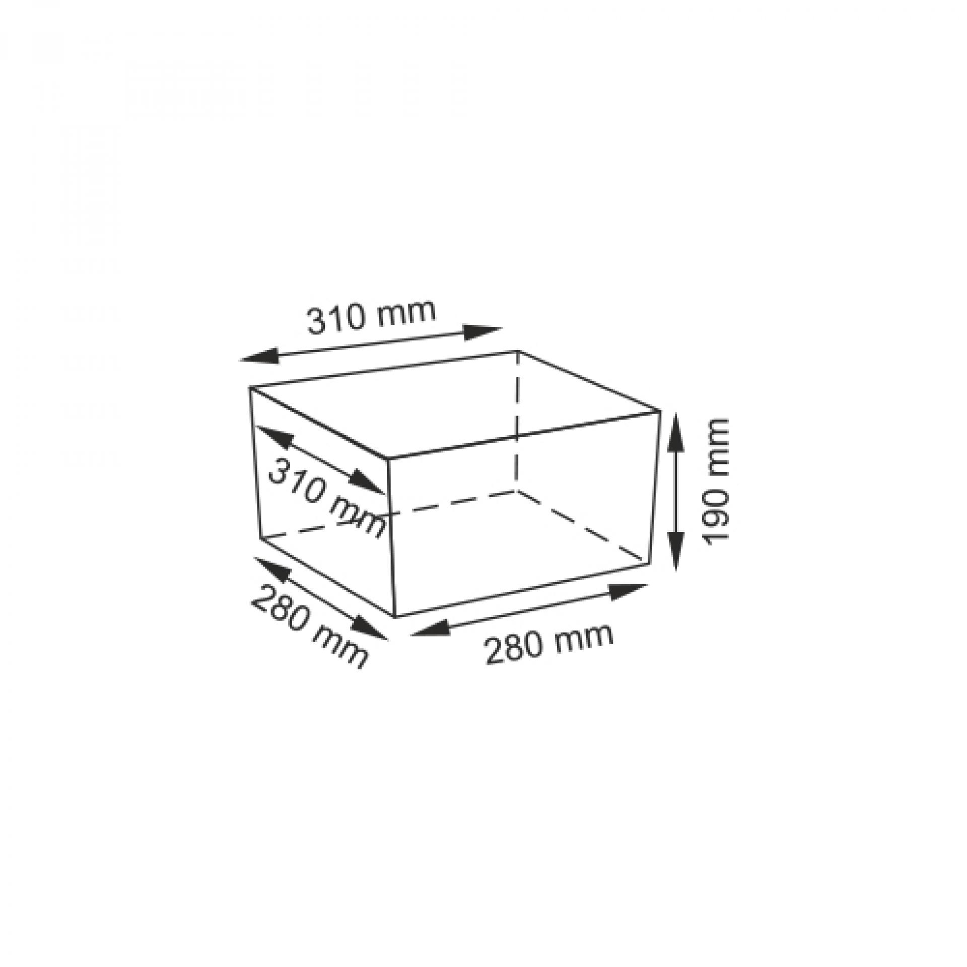 Корзина Wasserkraft Dinkel WB-580-M