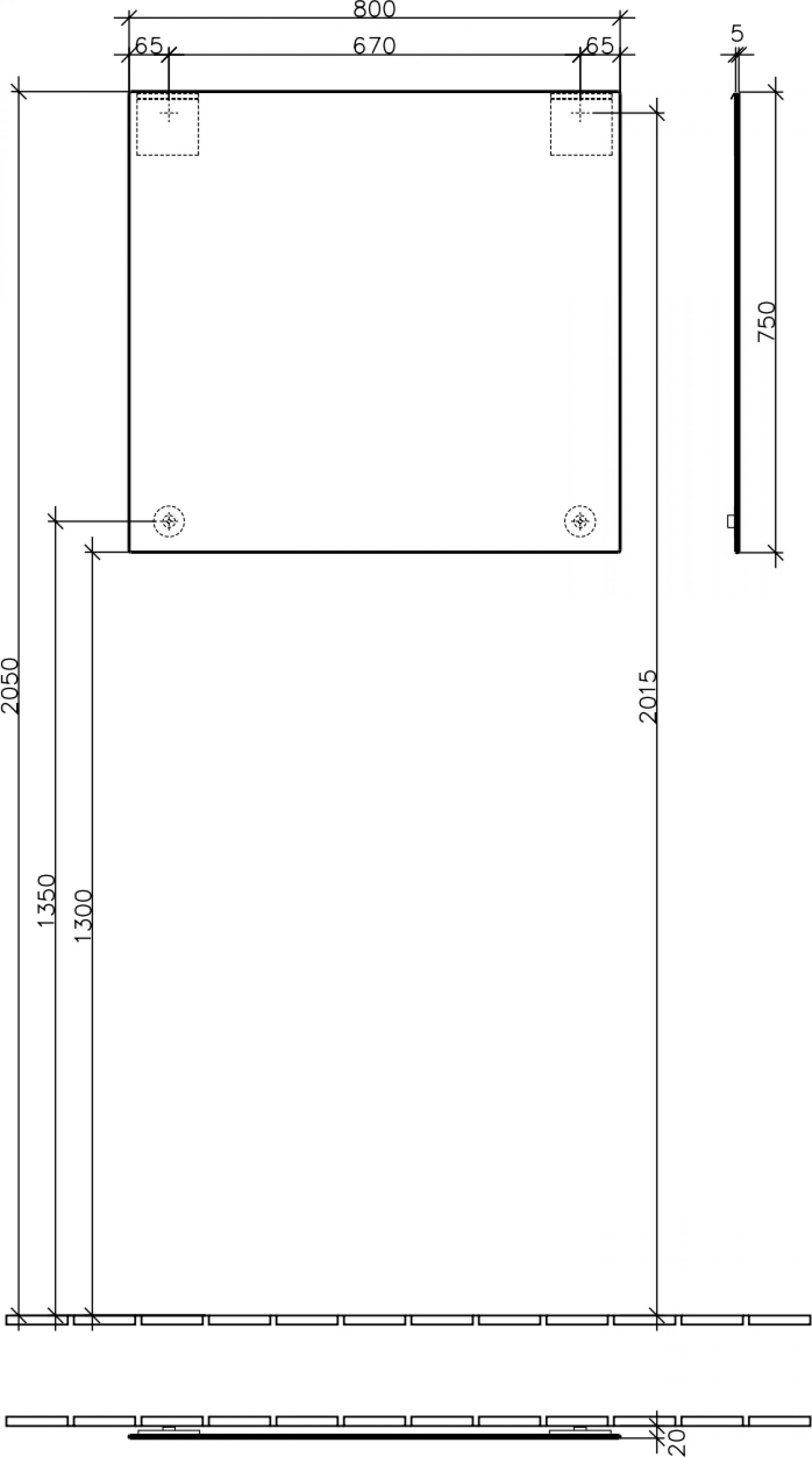 Мебель для ванной Villeroy & Boch Subway 2.0 80 eiche graphit