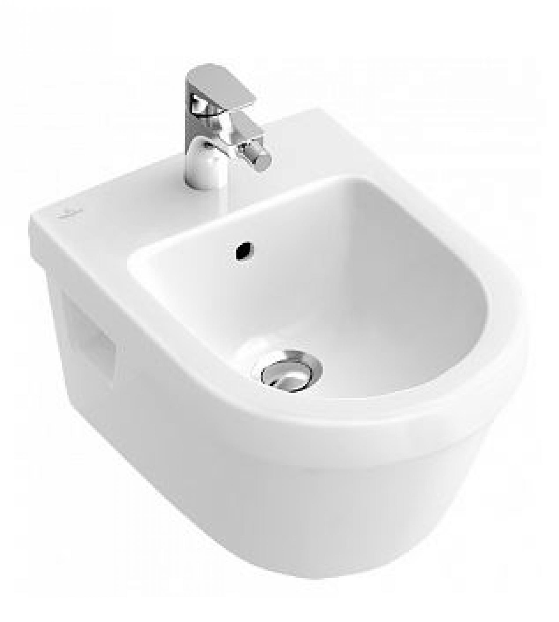 Биде подвесное Villeroy & Boch Omnia Architectura 5484 0001 alpin