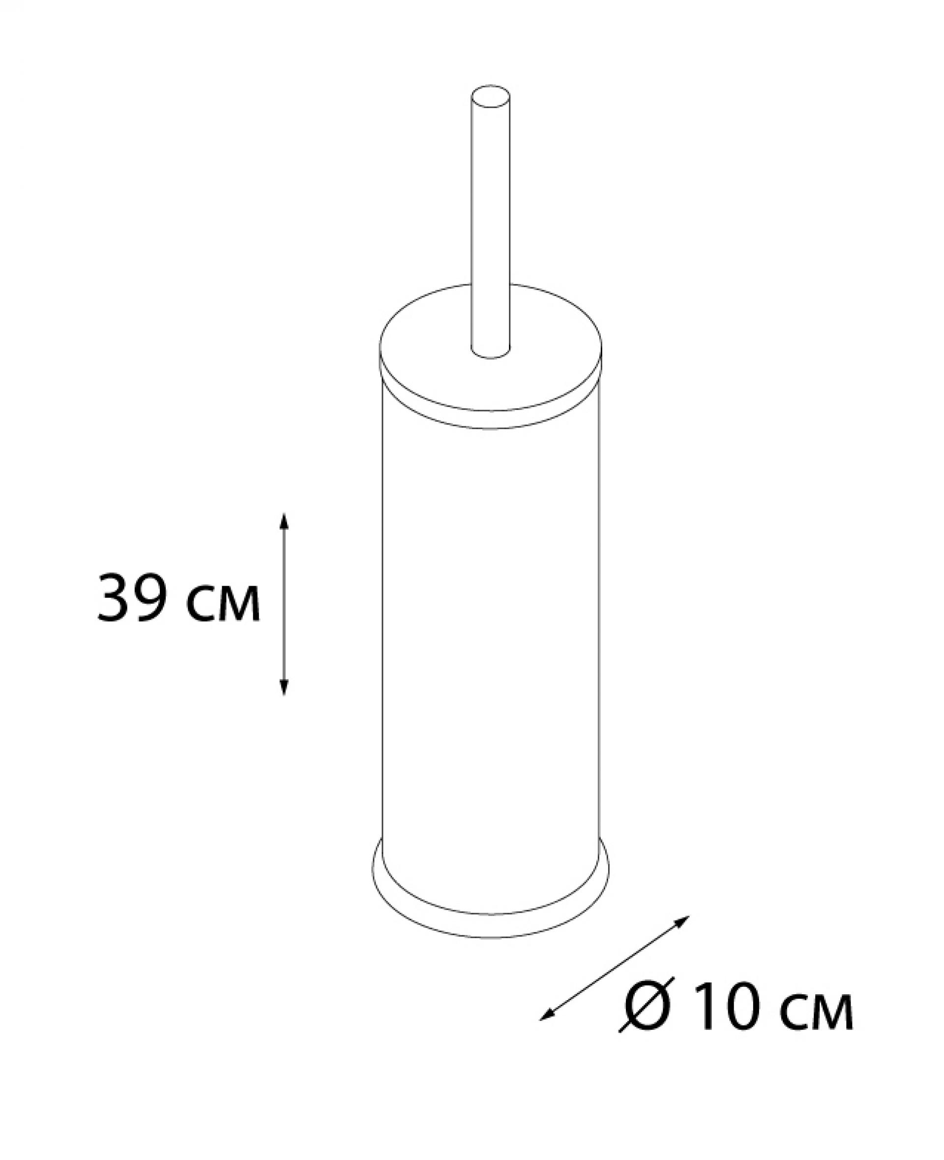 Ерш FIXSEN хромированный напольный FX-452