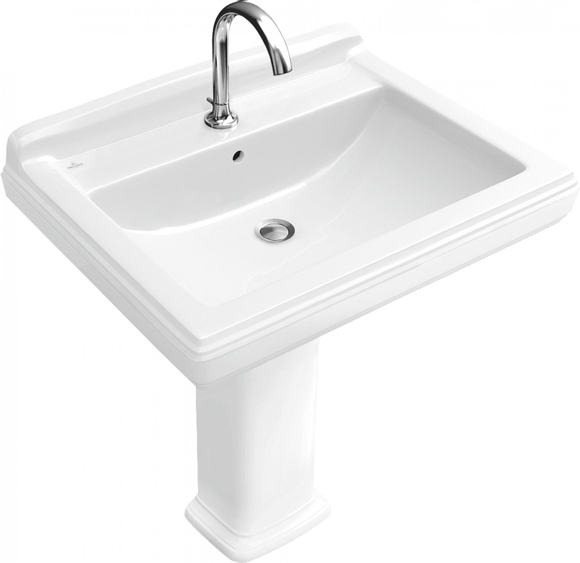 Раковина Villeroy & Boch Hommage 7101 75 R2 star white