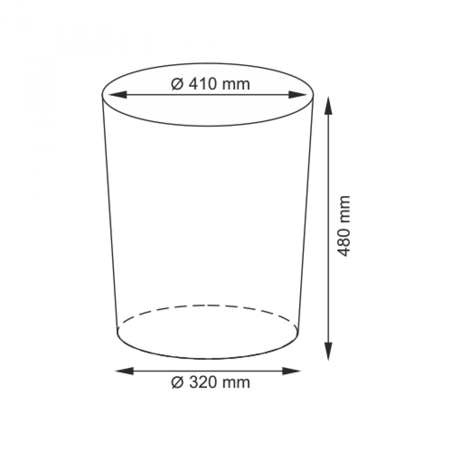 Корзина с крышкой Wasserkraft Leine WB-350-M