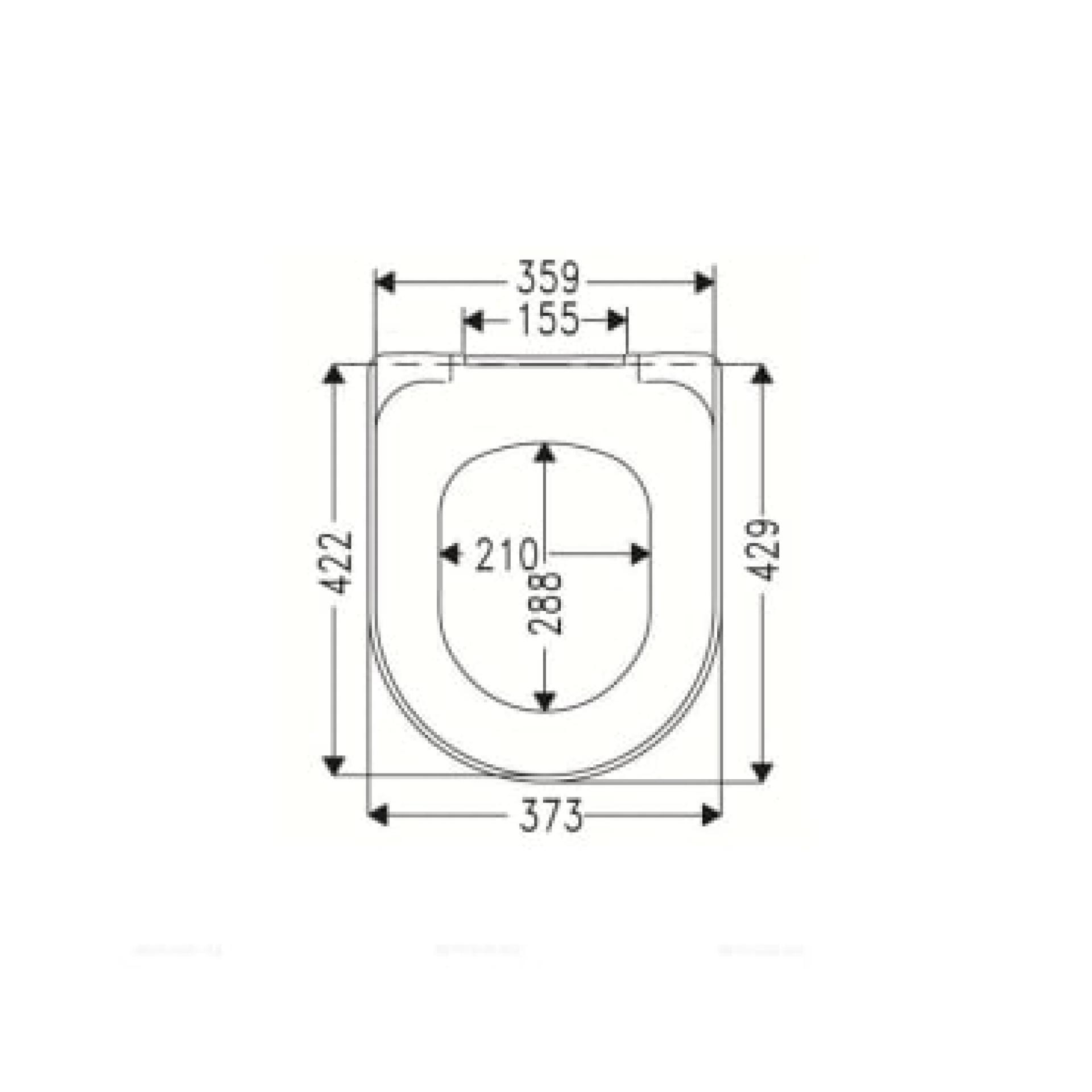 Крышка-сиденье для унитаза Villeroy & Boch Architectura 98M9C101 микролифт, альпийский белый