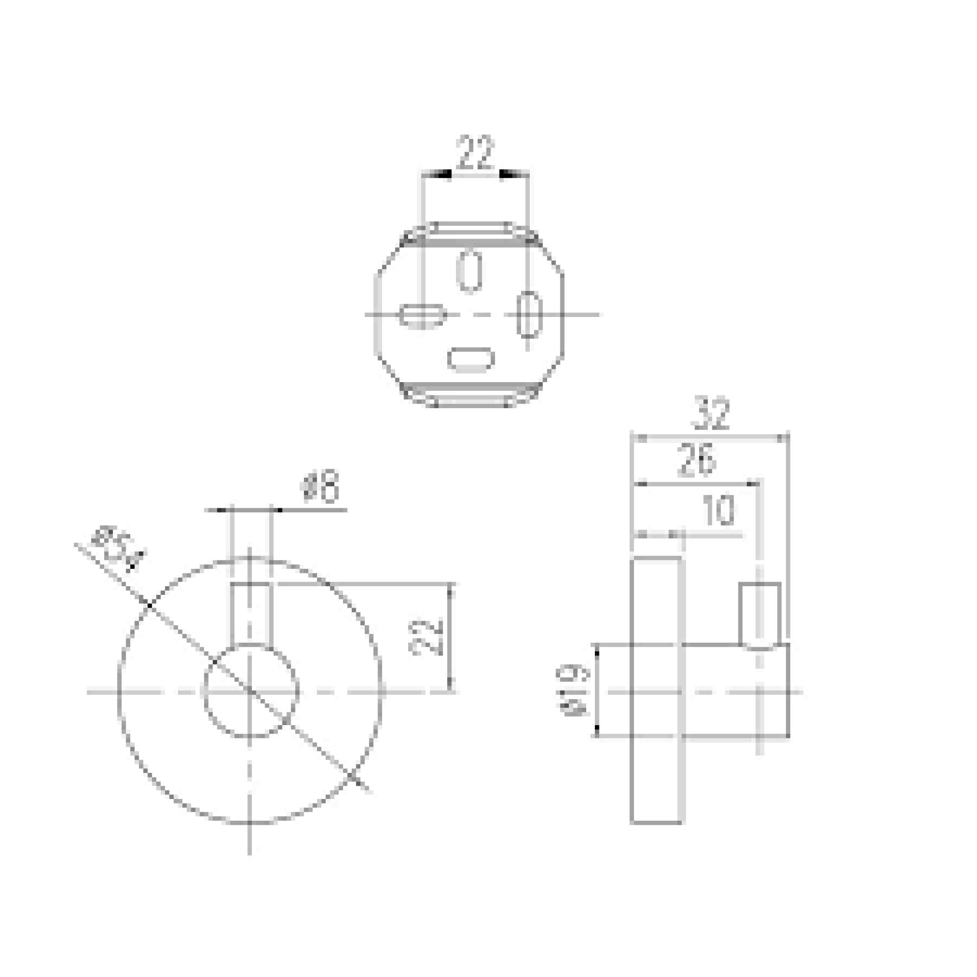 Крючок Villeroy & Boch Elements Tender TVA15101100061 хром