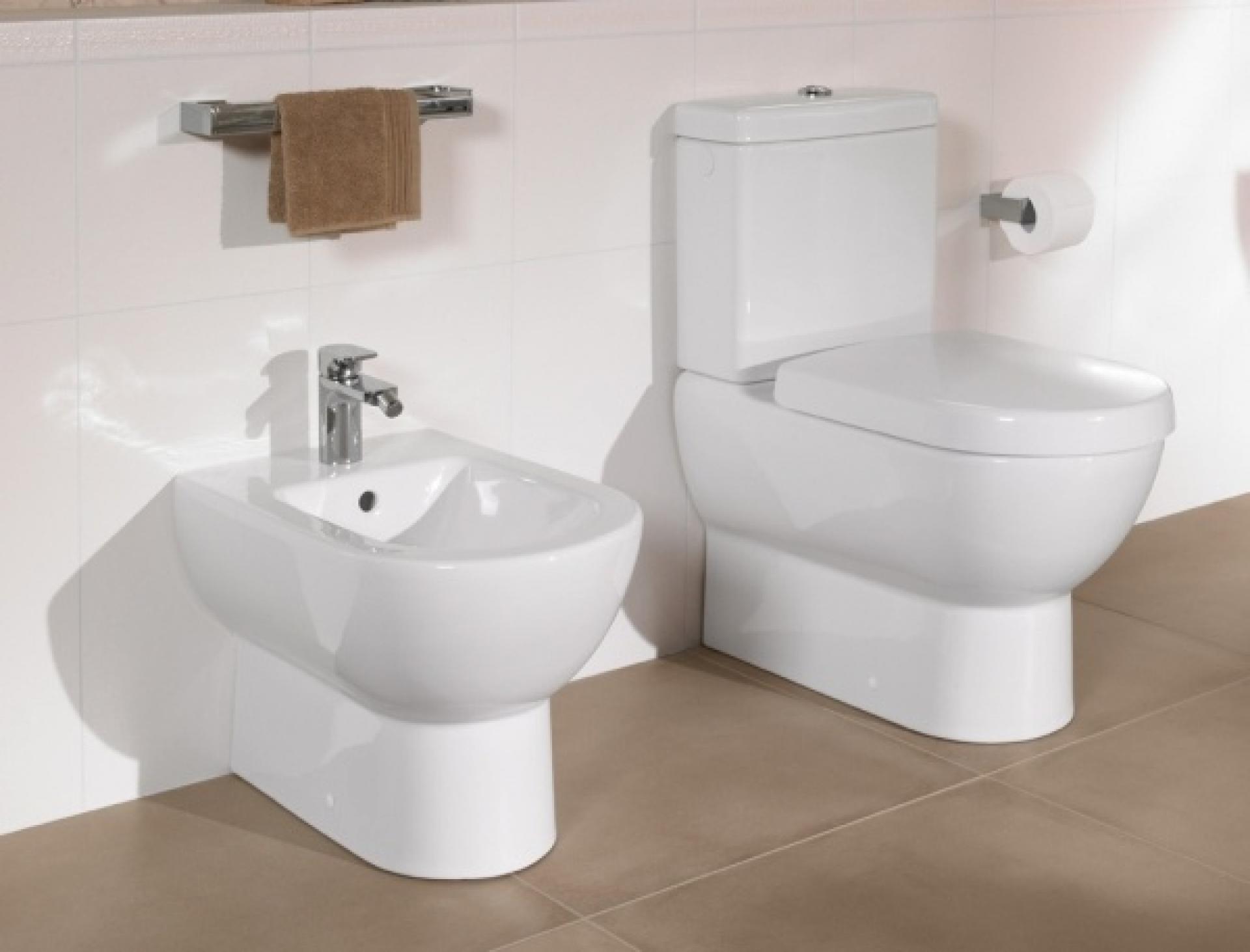 Биде напольное Villeroy & Boch Subway 7410 00R1 alpin Сeramicplus