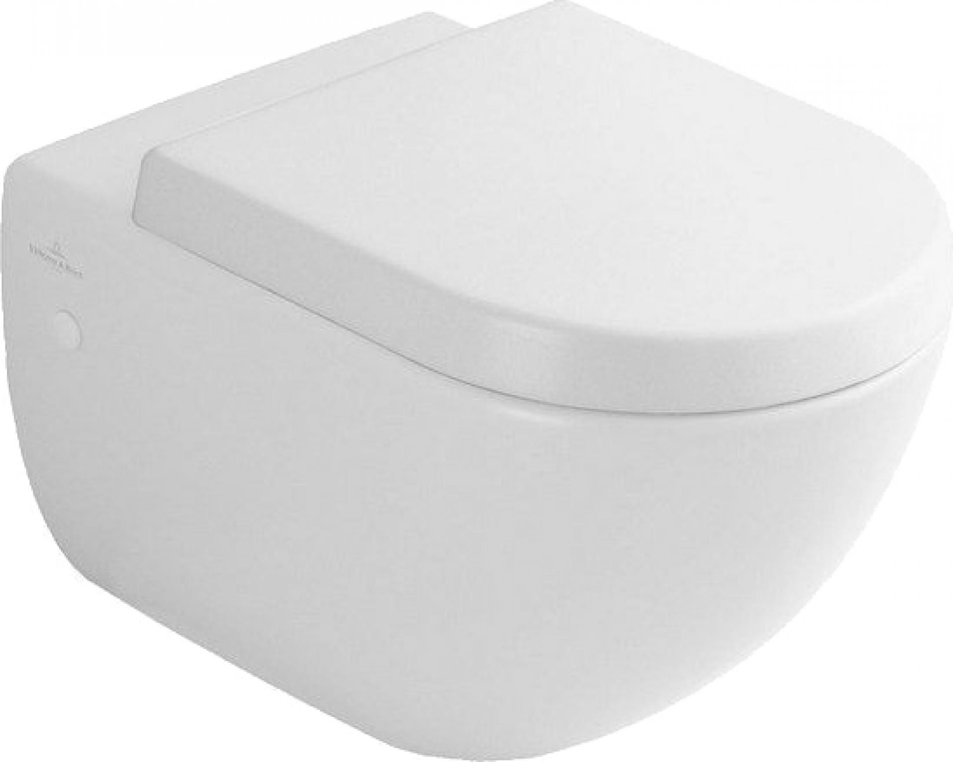 Унитаз подвесной Villeroy & Boch Subway Plus 6600 10R2 star white