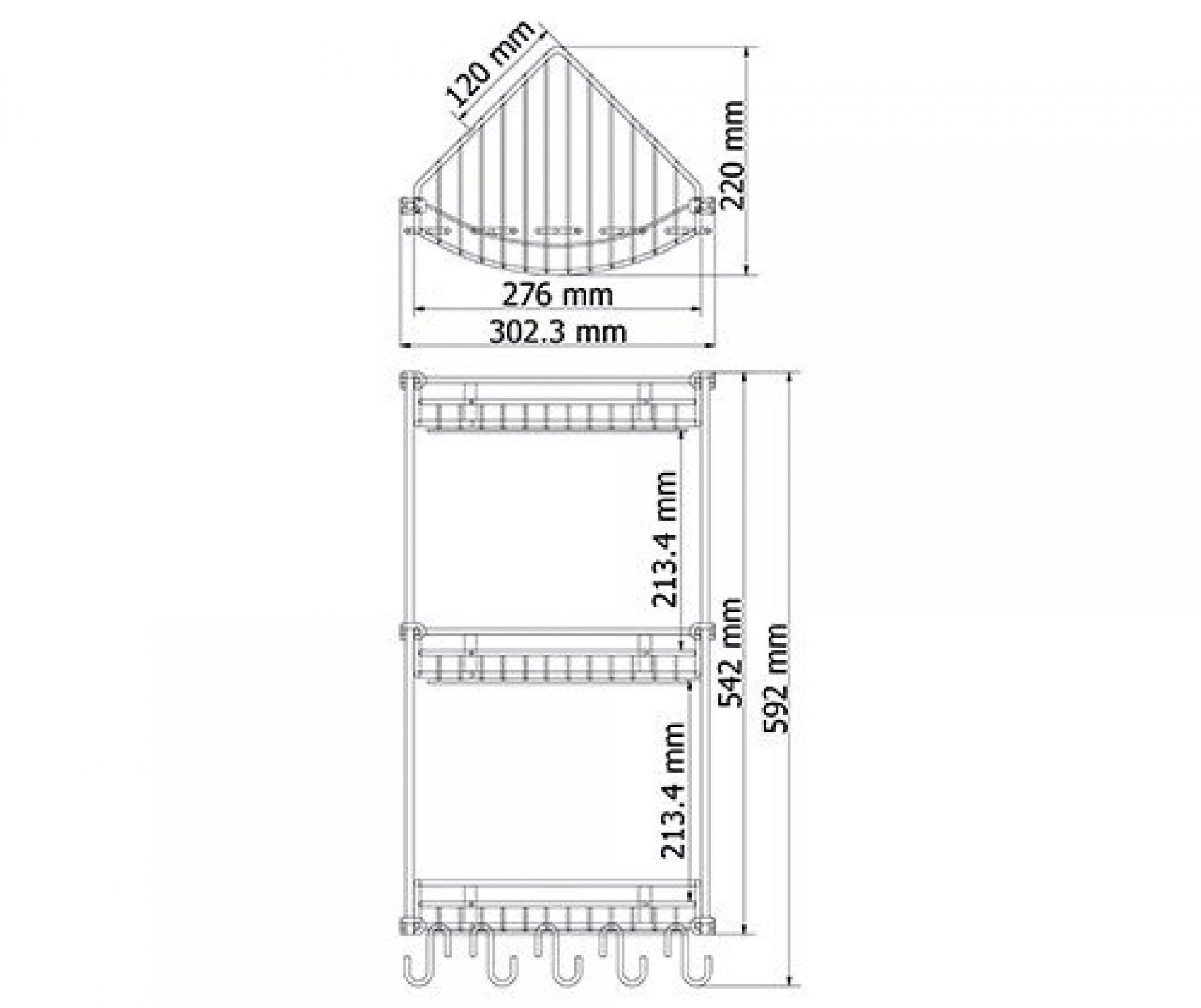 Полка Wasserkraft 1233