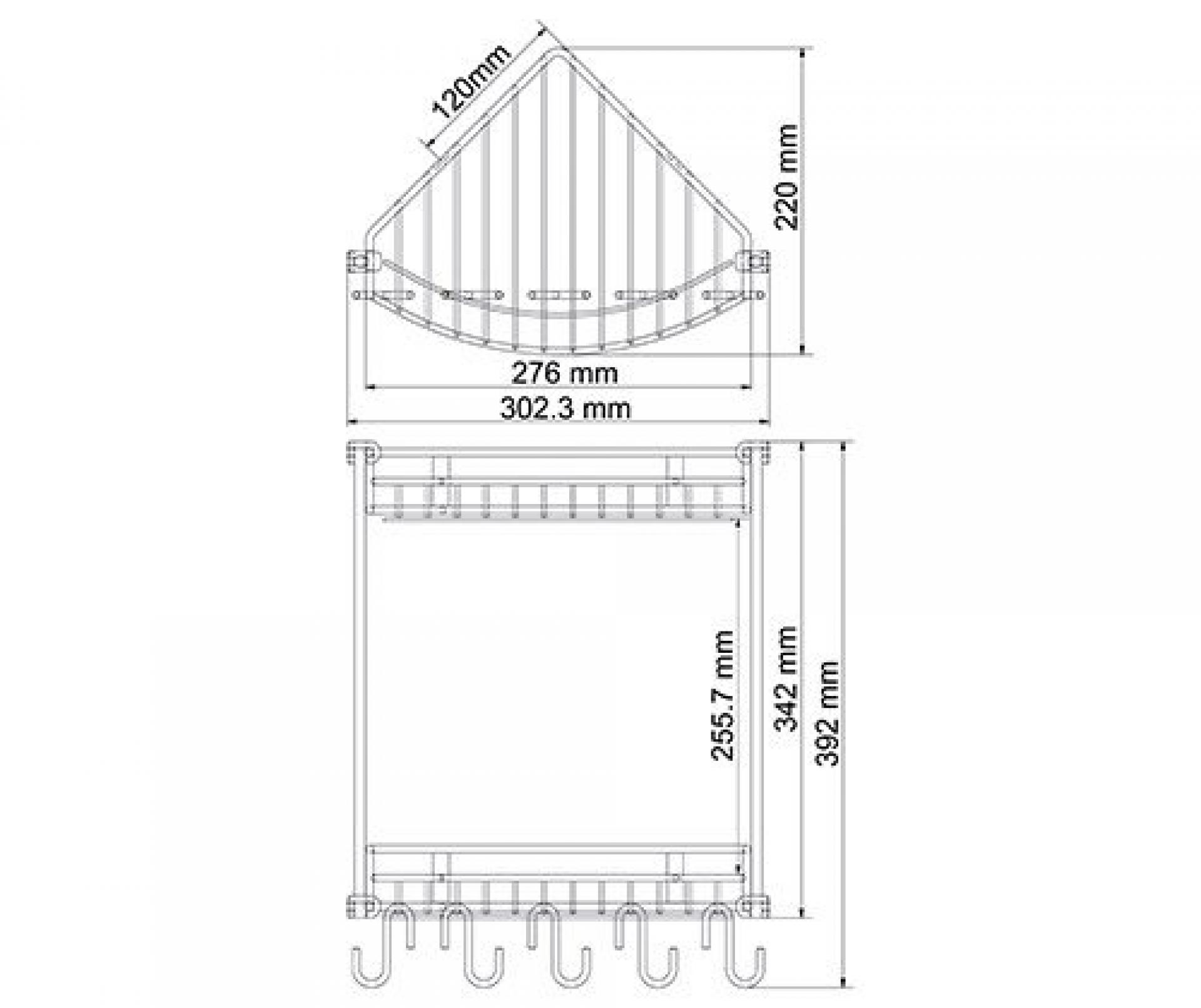 Полка Wasserkraft 1222