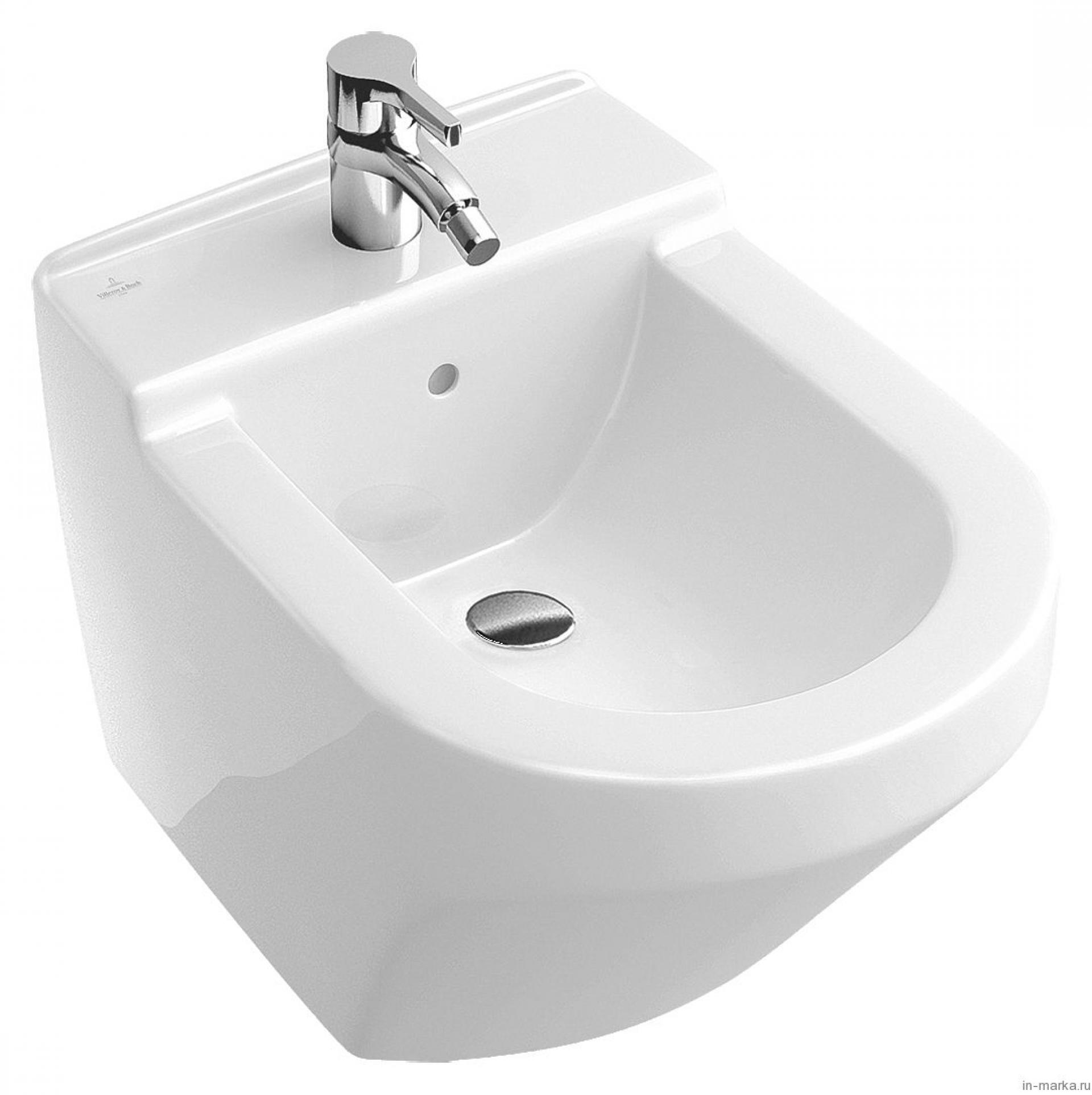 Биде подвесное Villeroy & Boch Lifetime 5475 0001 alpin