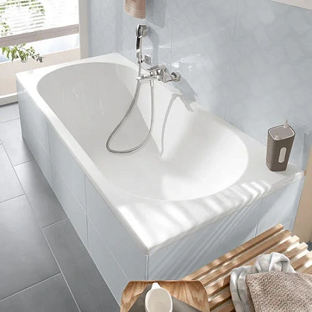 Акриловая ванна Villeroy & Boch O.Novo UBA170CAS2V-01+U99740000 белый