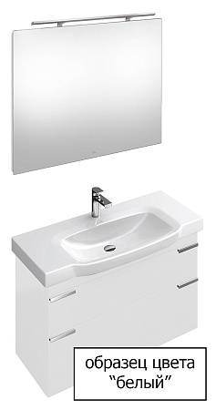 Тумба для комплекта Villeroy & Boch Sentique A85300DH 100 белая