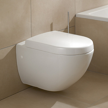 Унитаз подвесной Villeroy & Boch Subway Plus 6600 10R1 alpin