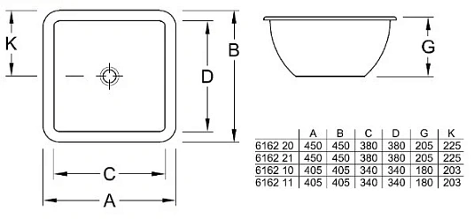 Раковина Villeroy&Boch Loop&Friends 61621001 белый