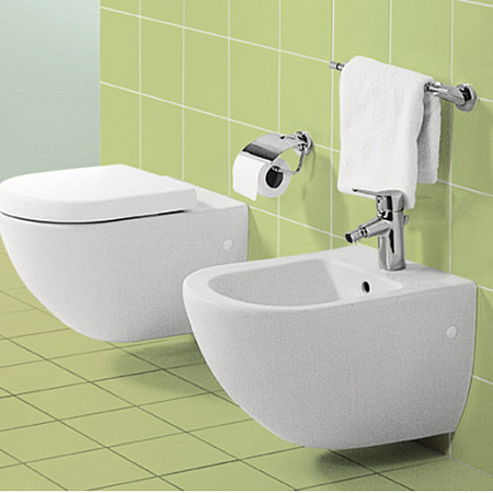 Биде подвесное Villeroy & Boch Subway 7400 0001 alpin