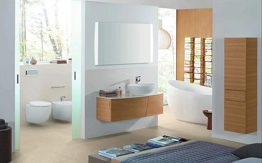 Тумба для комплекта Villeroy & Boch Aveo A845GFGG new generation 100 pure oak