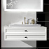 Тумба для комплекта Villeroy & Boch La Belle A58310DJ 135 white brilliant с 2 ящиками