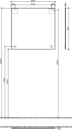 Мебель для ванной Villeroy & Boch Venticello 80 A92501 glossy white