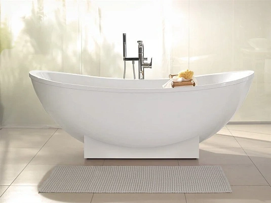 Квариловая ванна Villeroy & Boch My Nature Plus UBA190NAT9E0V-01.61 белый