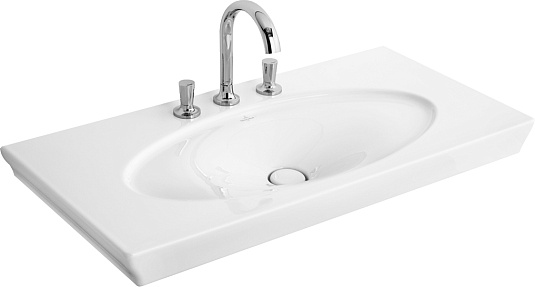 Раковина Villeroy & Boch La belle 6124 А1R1 alpin CeramicPlus