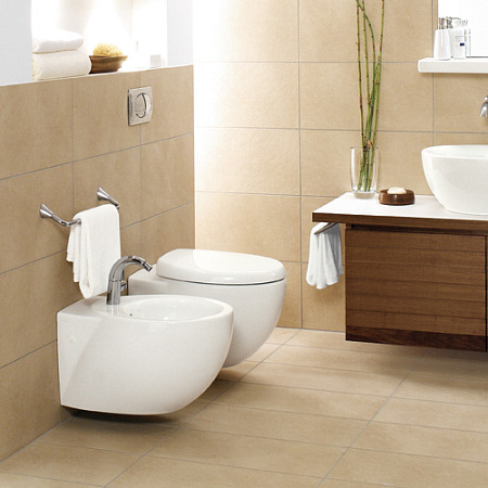 Биде подвесное Villeroy & Boch Aveo plus 7411 00R2 star white