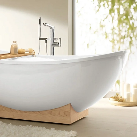 Квариловая ванна Villeroy & Boch My Nature Plus UBA190NAT9E0V-01.61 белый