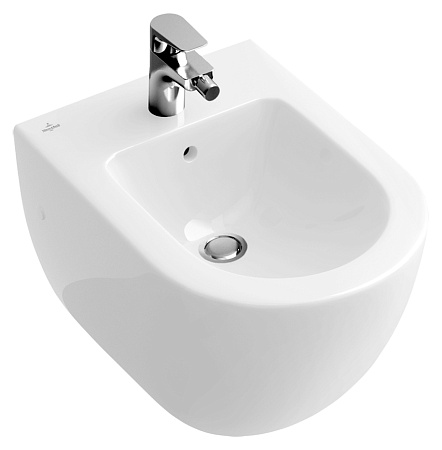 Биде подвесное Villeroy & Boch Subway 7400 0001 alpin