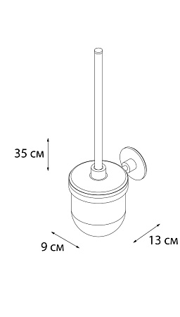 Ерш FIXSEN Round настенный FX-92113