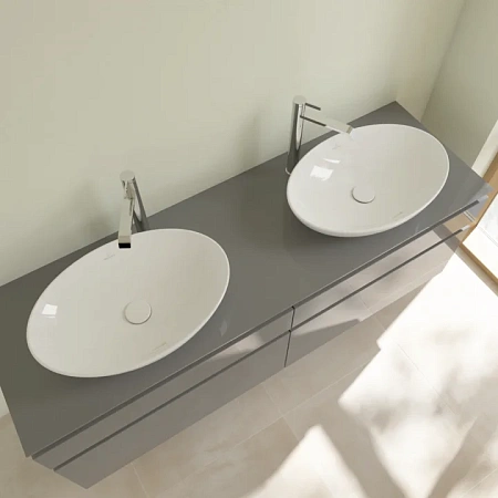 Раковина накладная Villeroy&Boch Loop&Friends 4A4700R1 белый