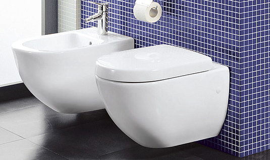 Унитаз подвесной Villeroy & Boch Subway 6604 1001  66041001 укороченный alpin