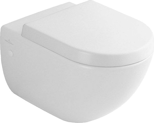 Унитаз подвесной Villeroy & Boch Subway Plus 6600 10R2 star white