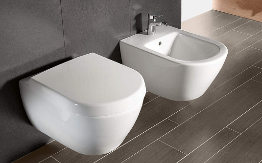 Унитаз подвесной Villeroy & Boch Subway 6604 1001  66041001 укороченный alpin