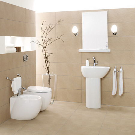 Биде напольное Villeroy & Boch Aveo plus 7421 00R1 alpin