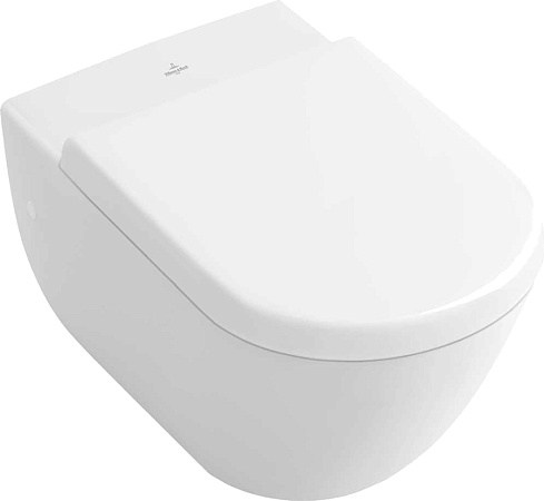 Унитаз подвесной Villeroy & Boch Subway Plus 6600 10R2 star white