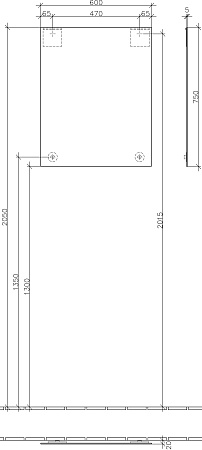 Мебель для ванной Villeroy & Boch Venticello 60 A92301 glossy white