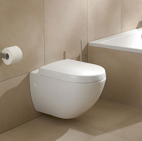 Унитаз подвесной Villeroy & Boch Subway Сeramic plus 660010R1 alpin